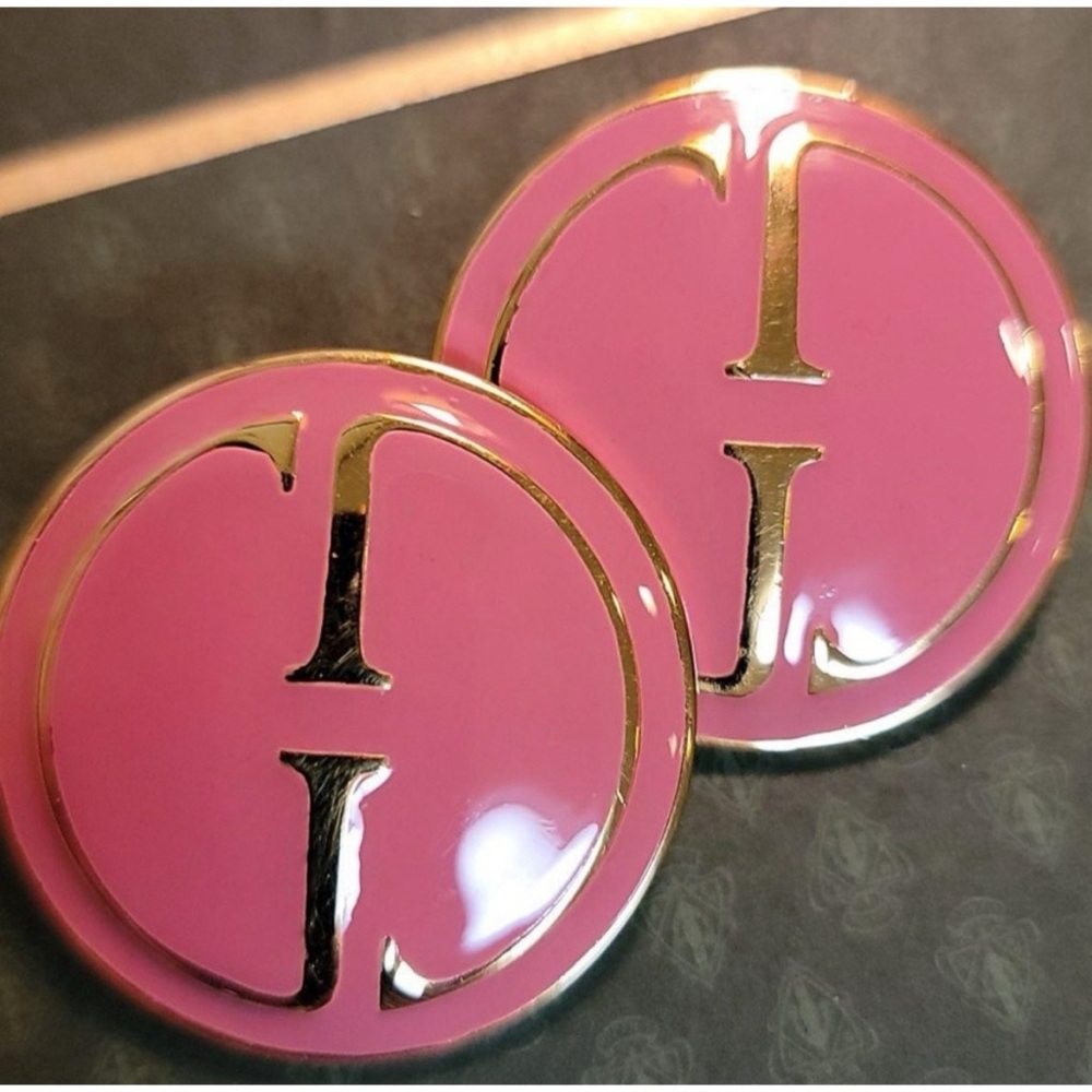 Gucci Marmont Ultra Rare Pink Gold Plated Clip-On Earrings - Picture 7 of 13
